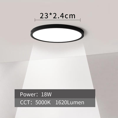 Black Shell LED Ceiling Light