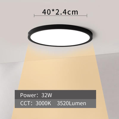 Black Shell LED Ceiling Light