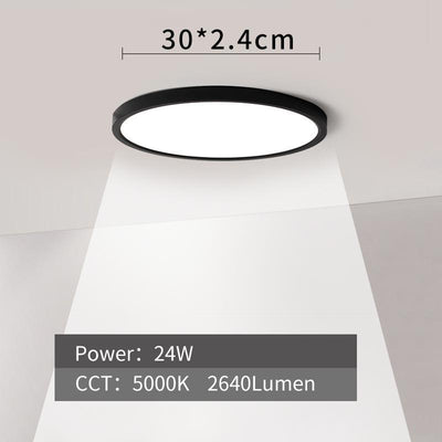 Black Shell LED Ceiling Light