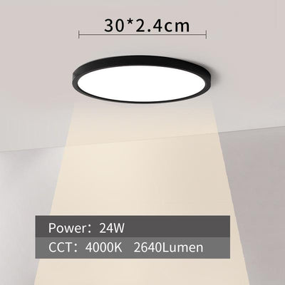 Black Shell LED Ceiling Light