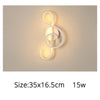 White Black Sconce Aluminum Corridor Decorate New Modern LED Wall Lamps