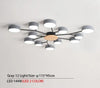 Nordic Ceiling Mounted Bedroom Lustre