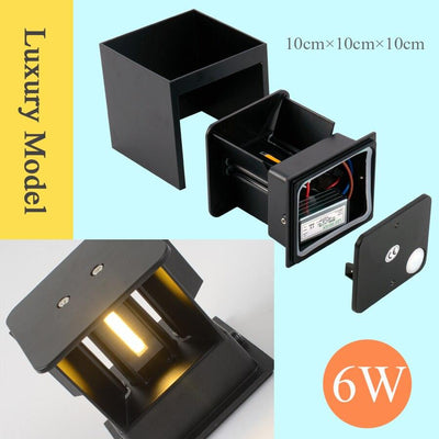 IP65 Waterproof Indoor & Outdoor Adjustable 6W LED Wall Lamp