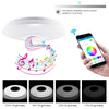 RGB Embedded Mount Round Color Changing Light With Bluetooth Speaker