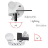 USB lighting modern wall sconce switch luminaire