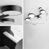 Modern LED Creative Nordic Luster Ceiling Fixtures