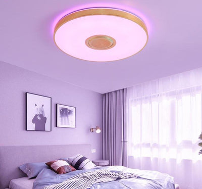 Music LED ceiling Lights RGB APP and Remote control