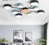 Nordic Ceiling Mounted Bedroom Lustre