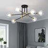 Nordic glass magic bean LED ceiling lamps