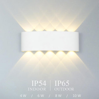 Nordic LED Waterproof outdoor wall lights for Porch/ /Garden /Bathroom