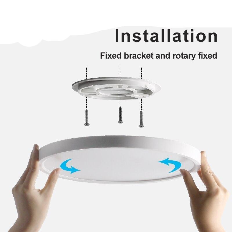 Dimmable Home Surface Mounted Ultra Slim Interior Lighting