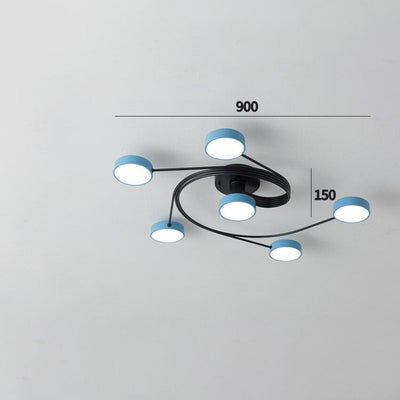 Nordic LED Macaron Luxury  Ceiling Lights