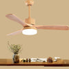 LED Wooden Ceiling Fans lamp For Living Room