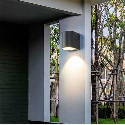 Outdoor Sconce Square Waterproof Wall Light