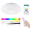 RGB Embedded Mount Round Color Changing Light With Bluetooth Speaker