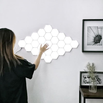 Nordic Hexagonal Sensitive Touch Interior Home LED Tiles