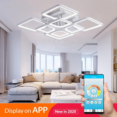 Creative Design square Modern LED Ceiling Chandelier