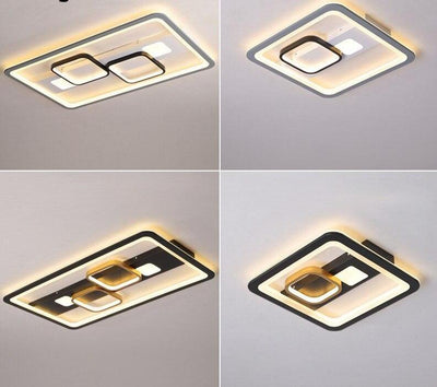 Rectangular Unique Design Home Interior Ceiling Lamp Fixtures