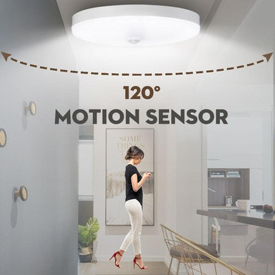 Motion Sensor Surface Mount Modern LED Ceiling Lights