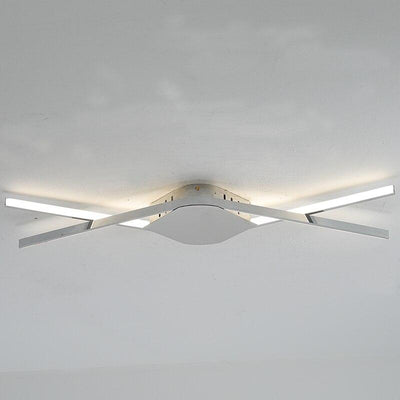 Aisle Chrome/Gold Plated Minimalist Modern LED Ceiling Lights