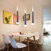 Silver Conical LED Creative Pendant Light