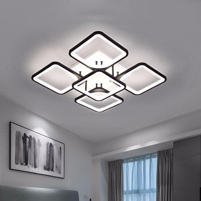 Creative Design square Modern LED Ceiling Chandelier