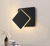 Square 360 degrees Rotatable Metal LED Wall Lamp