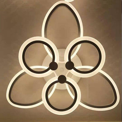 Flowers Unique Design Modern LED Lighting Ceiling Lamp