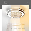 Modern intelligent LED dimming remote control ceiling fan light