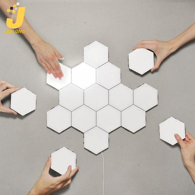 Nordic Hexagonal Sensitive Touch Interior Home LED Tiles