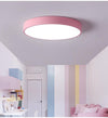 Round Macarons Color Nordic Simple LED Ceiling Lights