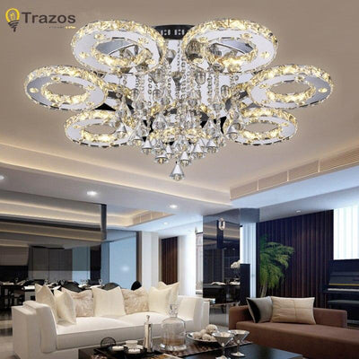 Modern Led Crystal Ceiling Lights