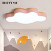 Cloud Shaped LED Ceiling Lights With Remote Control