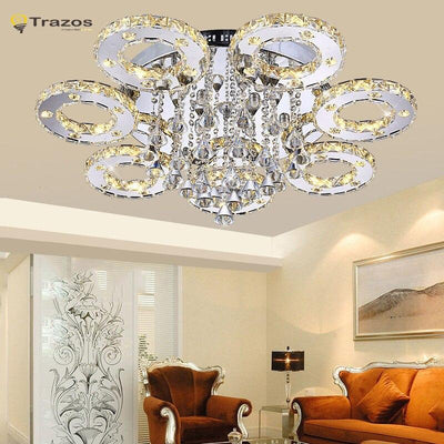 Modern Led Crystal Ceiling Lights