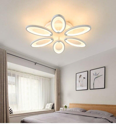 6 heads New Design Acrylic Modern Led Ceiling Lights