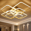 Square Circle Rings LED Ceiling Lights Fixtures