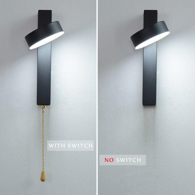 Nordic modern aisle LED wall lamp with switch