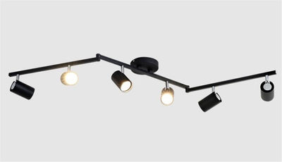 Black White Angle adjustable Spotlights Ceiling Lamp Lighting