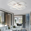 Lighting Garner - Square Circle Rings Avize Ceiling Chandelier Fixtures