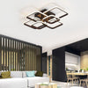 Living Room Square Circle Rings Lamp Fixtures