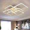 Square Circle Rings LED Ceiling Lights Fixtures