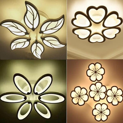 6 heads New Design Acrylic Modern Led Ceiling Lights