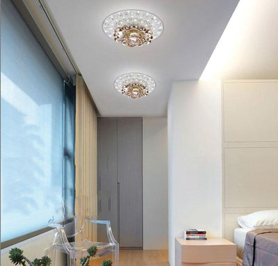 Creative LED Crystal ceiling lamp for Corridor