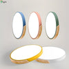 Nordic App Round Multicolor Alloy Dimmable LED Ceiling Lights