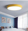 Round Macarons Color Nordic Simple LED Ceiling Lights