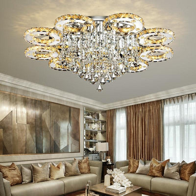 Modern Led Crystal Ceiling Lights