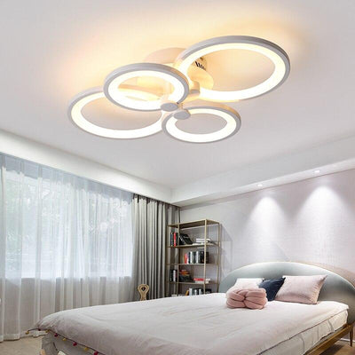 Double Glow Modern led chandelier for living room