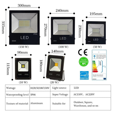 Reflector Waterproof Floodlight