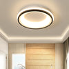 Lighting Garner - Black+White Square/Round Finished Modern LED Ceiling Chandelier Fixtures