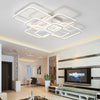 Lighting Garner - Square Circle Rings Avize Ceiling Chandelier Fixtures